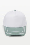 Retro Stripe 2-Tone 5-Panel Cap