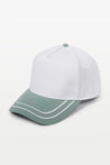 Retro Stripe 2-Tone 5-Panel Cap