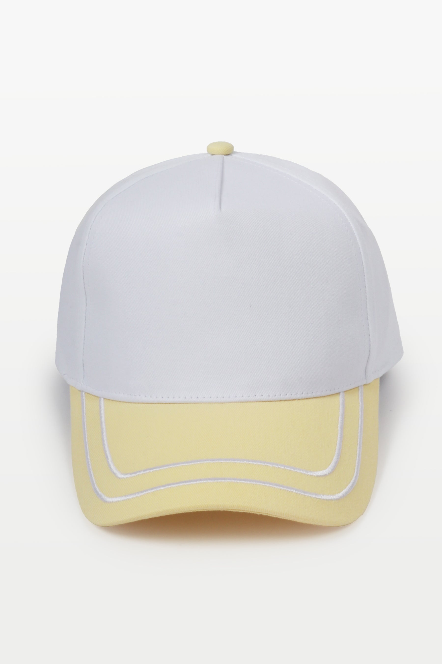 Retro Stripe 2-Tone 5-Panel Cap