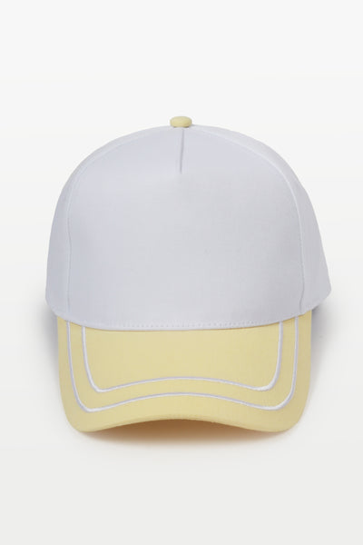 Retro Stripe 2-Tone 5-Panel Cap