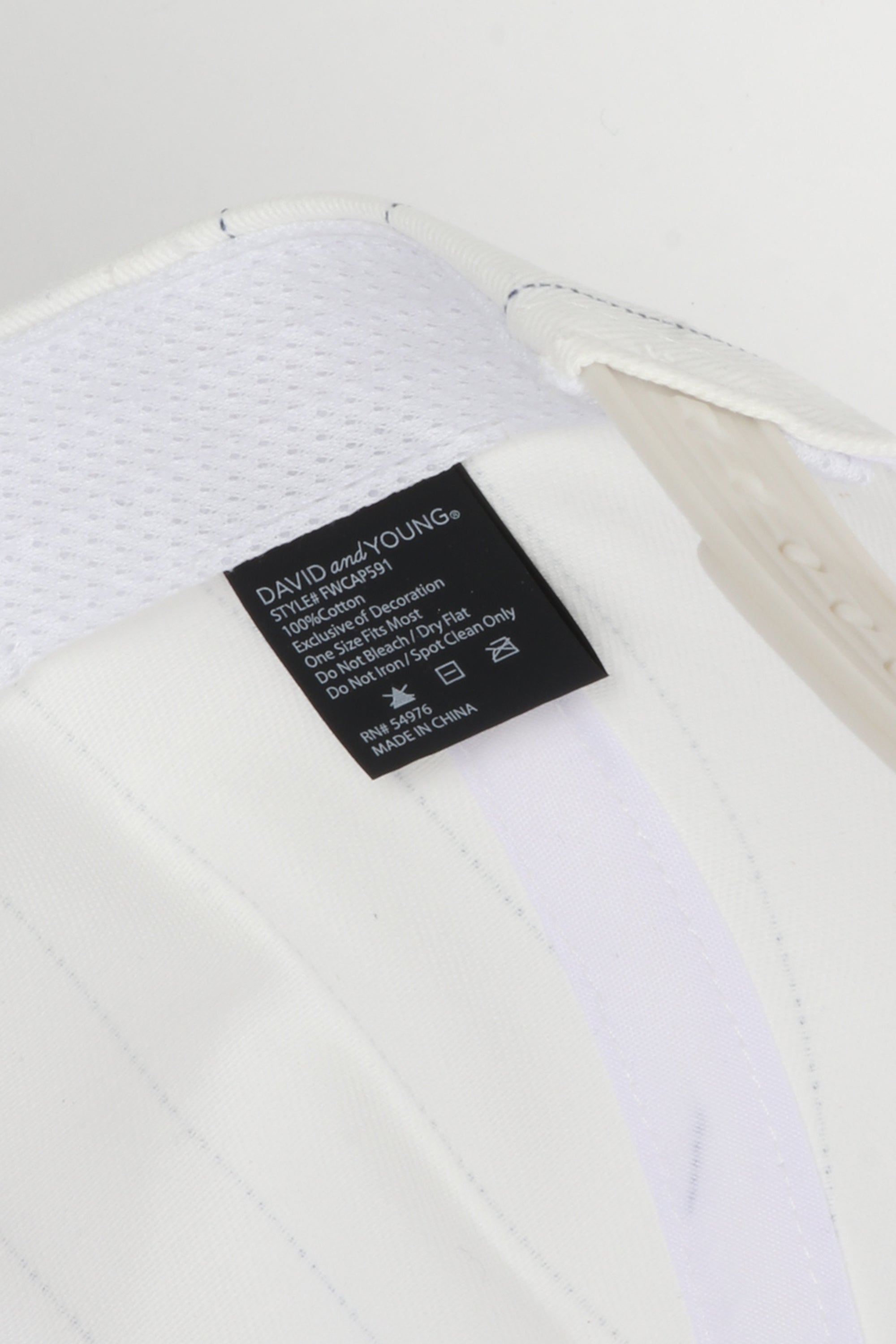 Pinstripe Two-Tone 5 Panel Baseball Cap