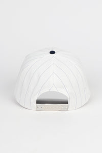 Pinstripe Two-Tone 5 Panel Baseball Cap