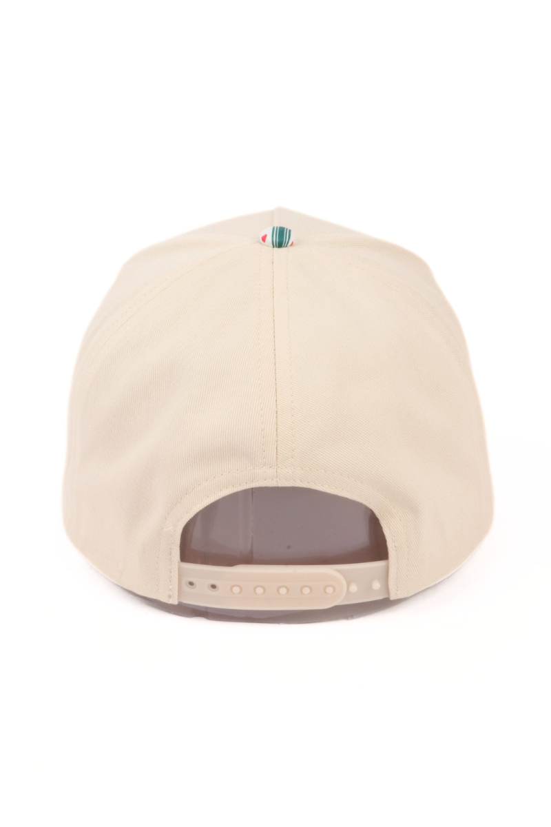 STRIPES,  BOWS, AND HEART Print Brim 5 Panel Cap