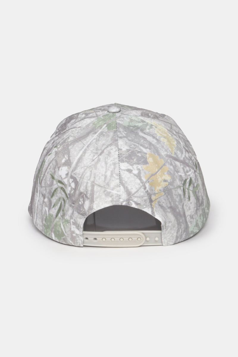 Wood Print 5 Panel Baseball Cap