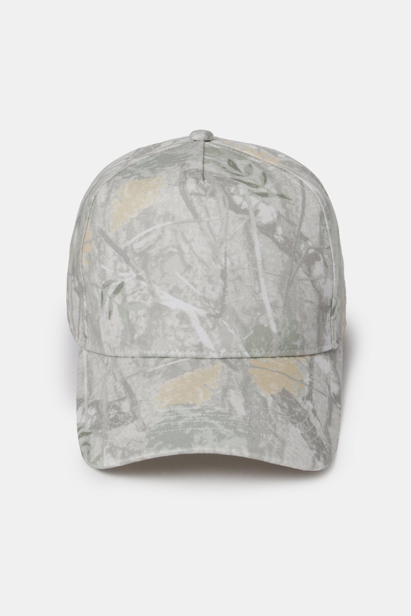 Wood Print 5 Panel Baseball Cap
