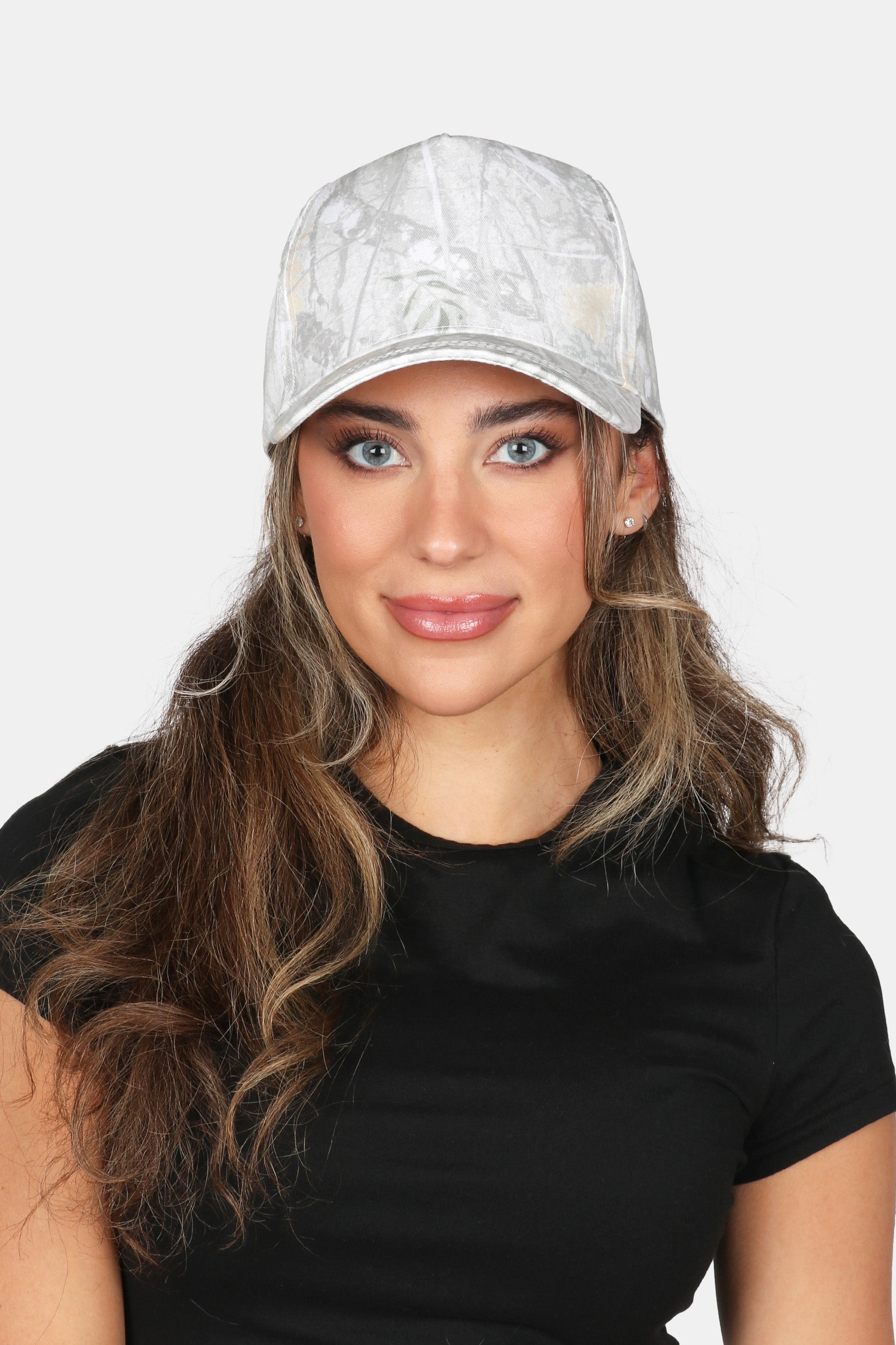 Wood Print 5 Panel Baseball Cap