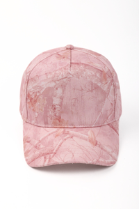Wood Print 5 Panel Baseball Cap