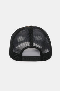 Leopard Print Baseball Cap with Mesh-Back