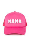 FWCAPM4370 - MAMA Chenille Lettered Trucker Hat