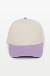 Two-Tone 5 Panel Baseball Cap