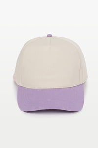 Two-Tone 5 Panel Baseball Cap