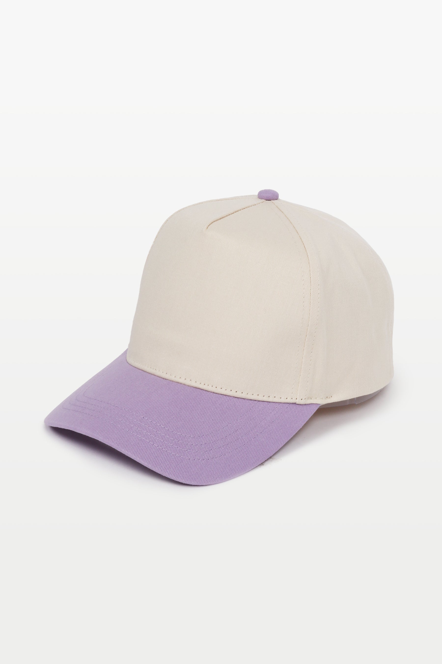 Two-Tone 5 Panel Baseball Cap