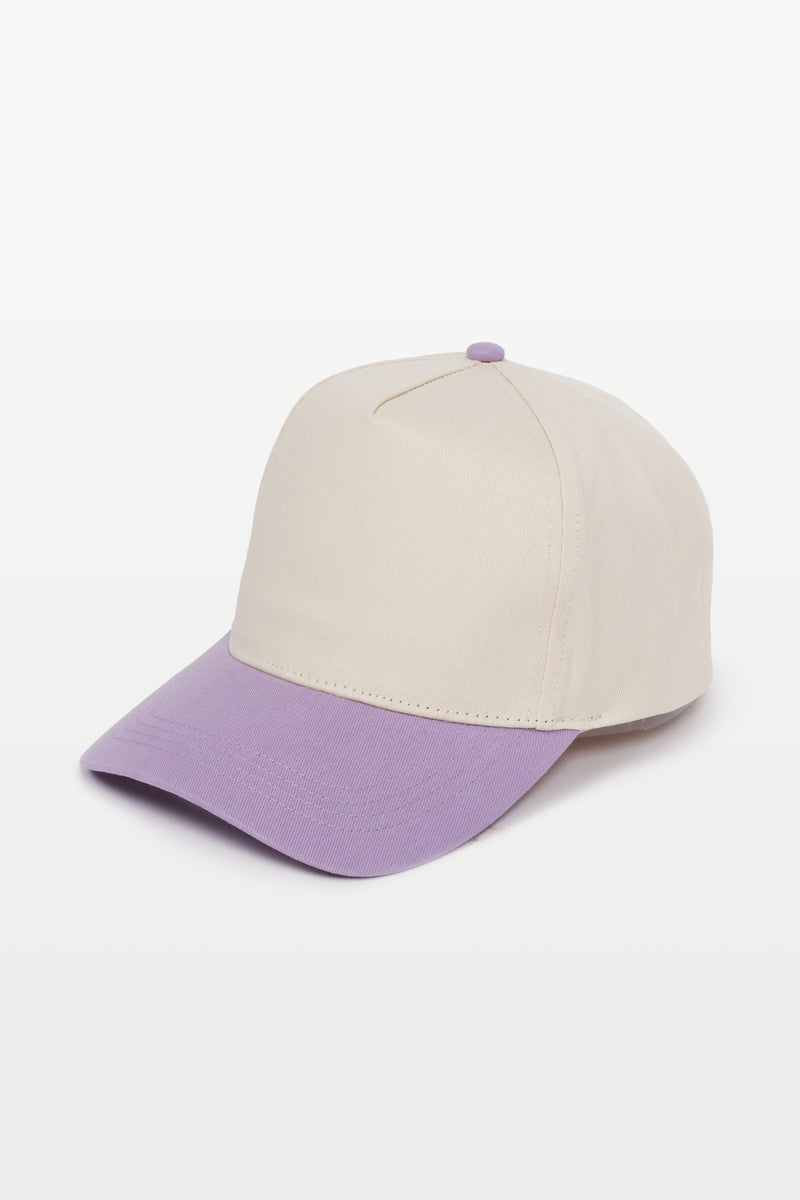 Two-Tone 5 Panel Baseball Cap