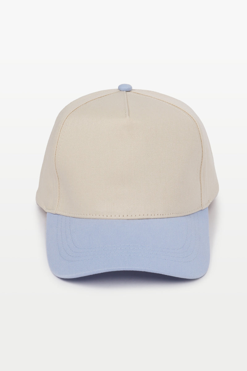 Two-Tone 5 Panel Baseball Cap