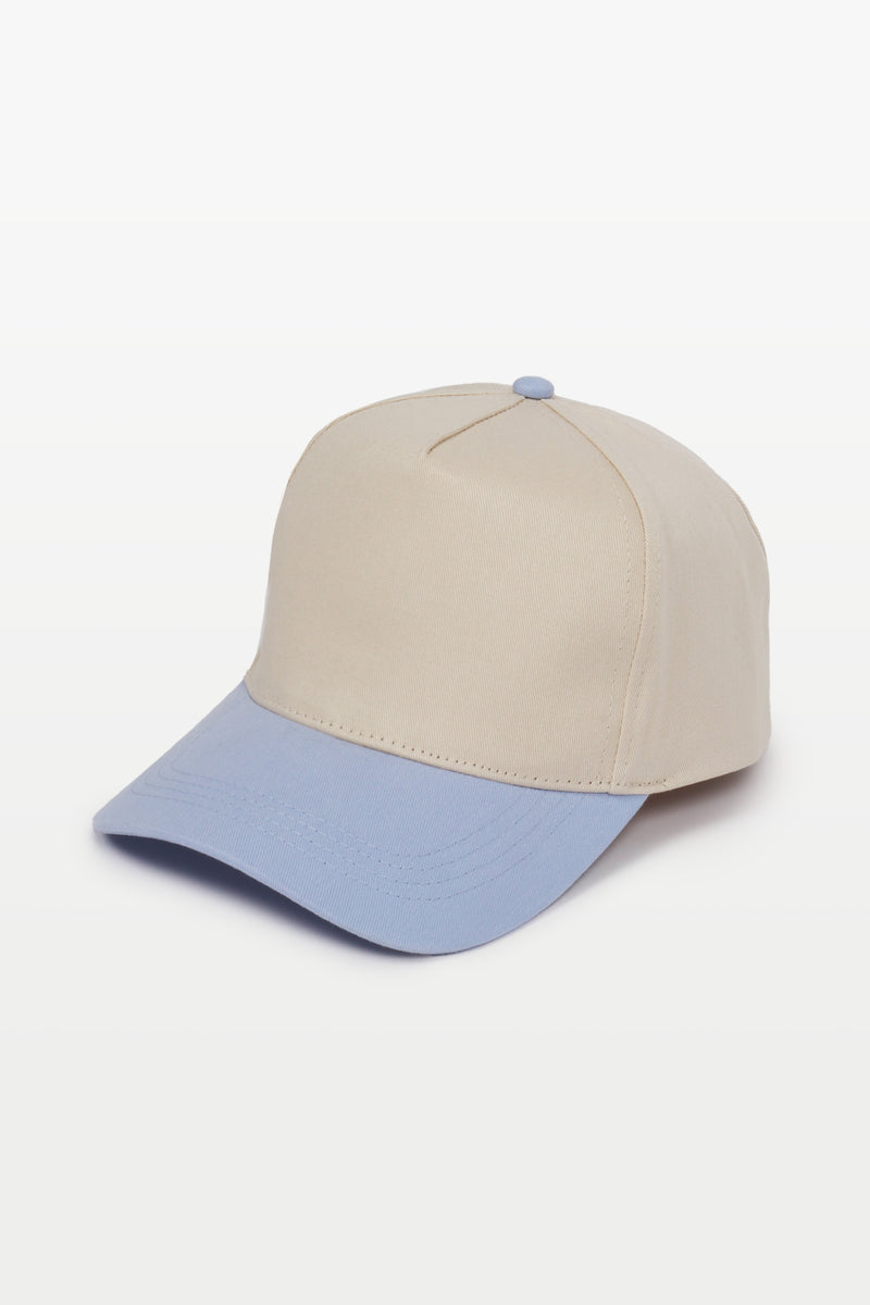 Two-Tone 5 Panel Baseball Cap