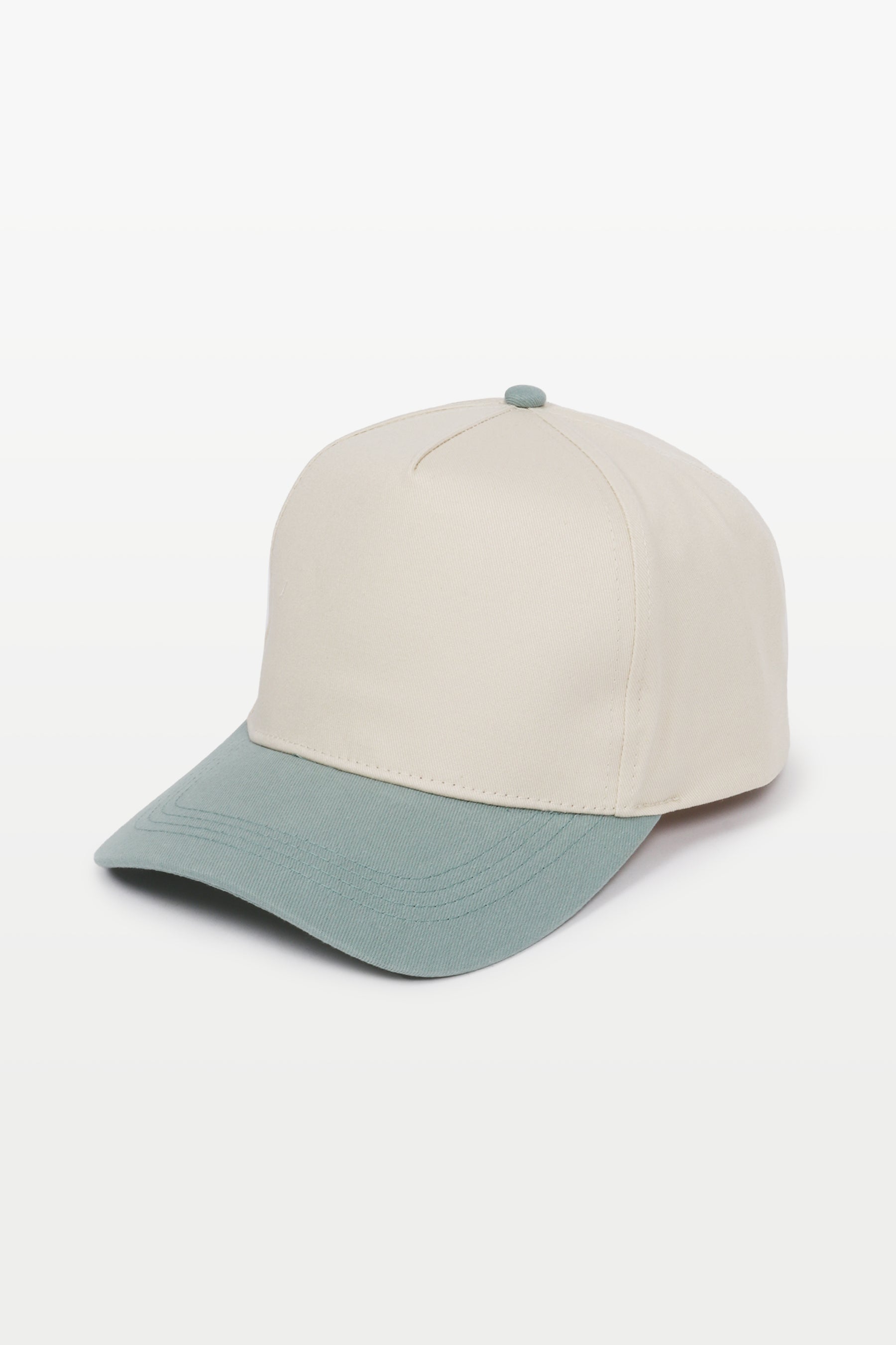 Two-Tone 5 Panel Baseball Cap