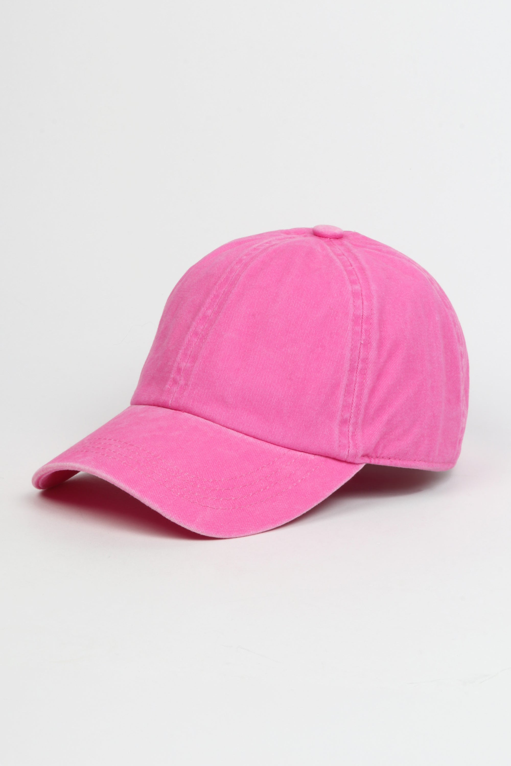 Washed Twill 6 Panel Baseball Cap