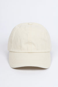 Washed Twill 6 Panel Baseball Cap