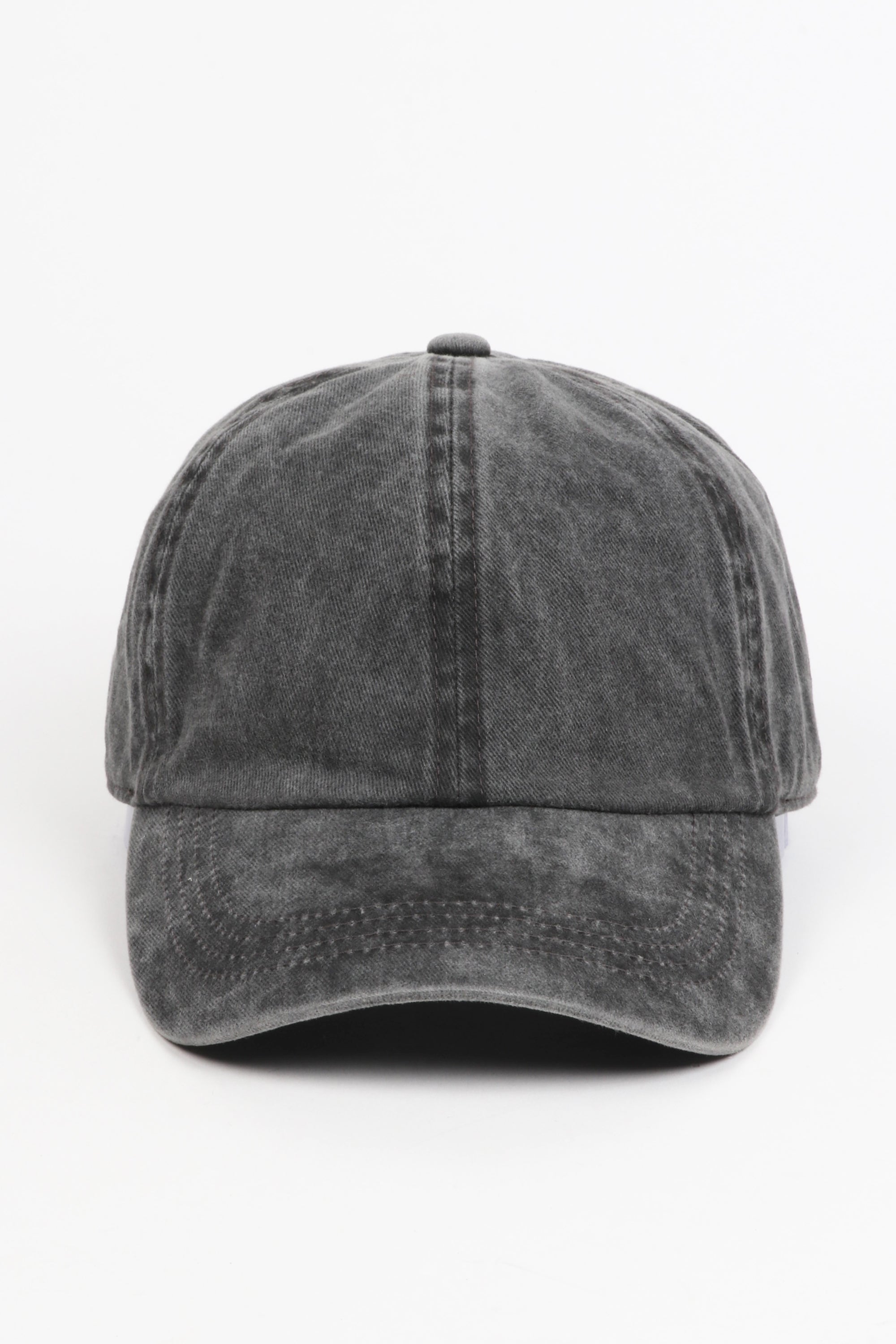 Washed Twill 6 Panel Baseball Cap