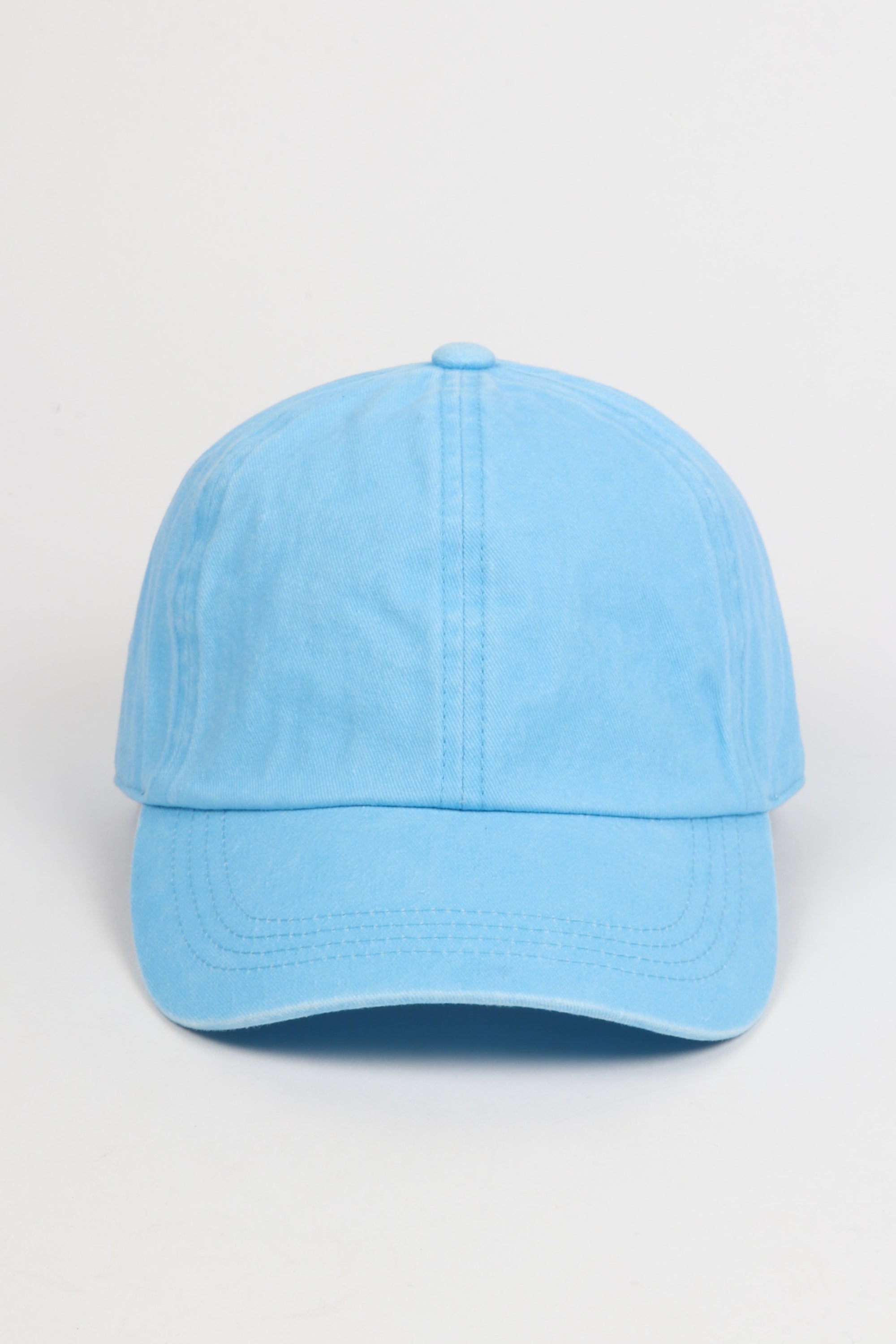 Washed Twill 6 Panel Baseball Cap