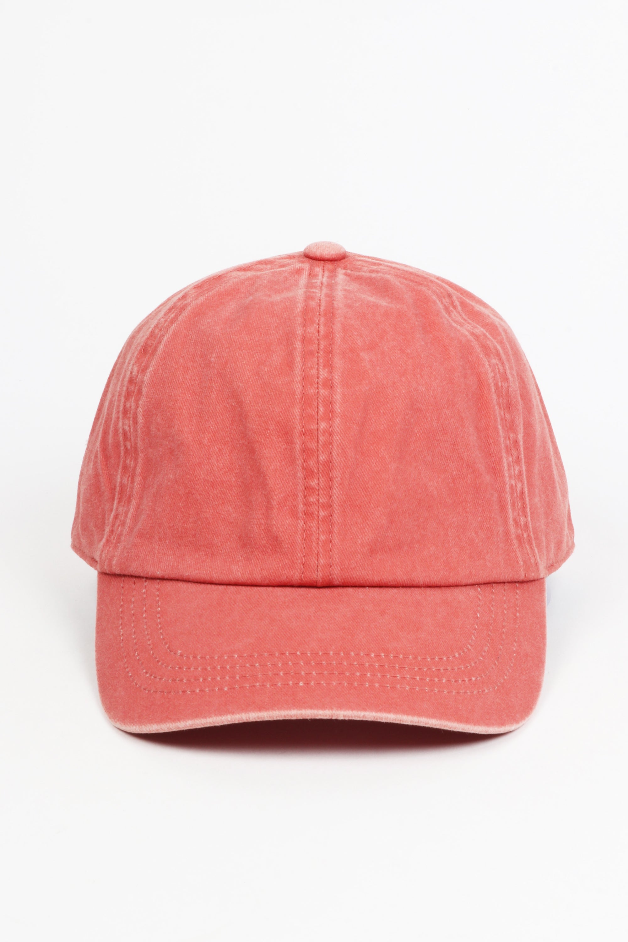 Washed Twill 6 Panel Baseball Cap
