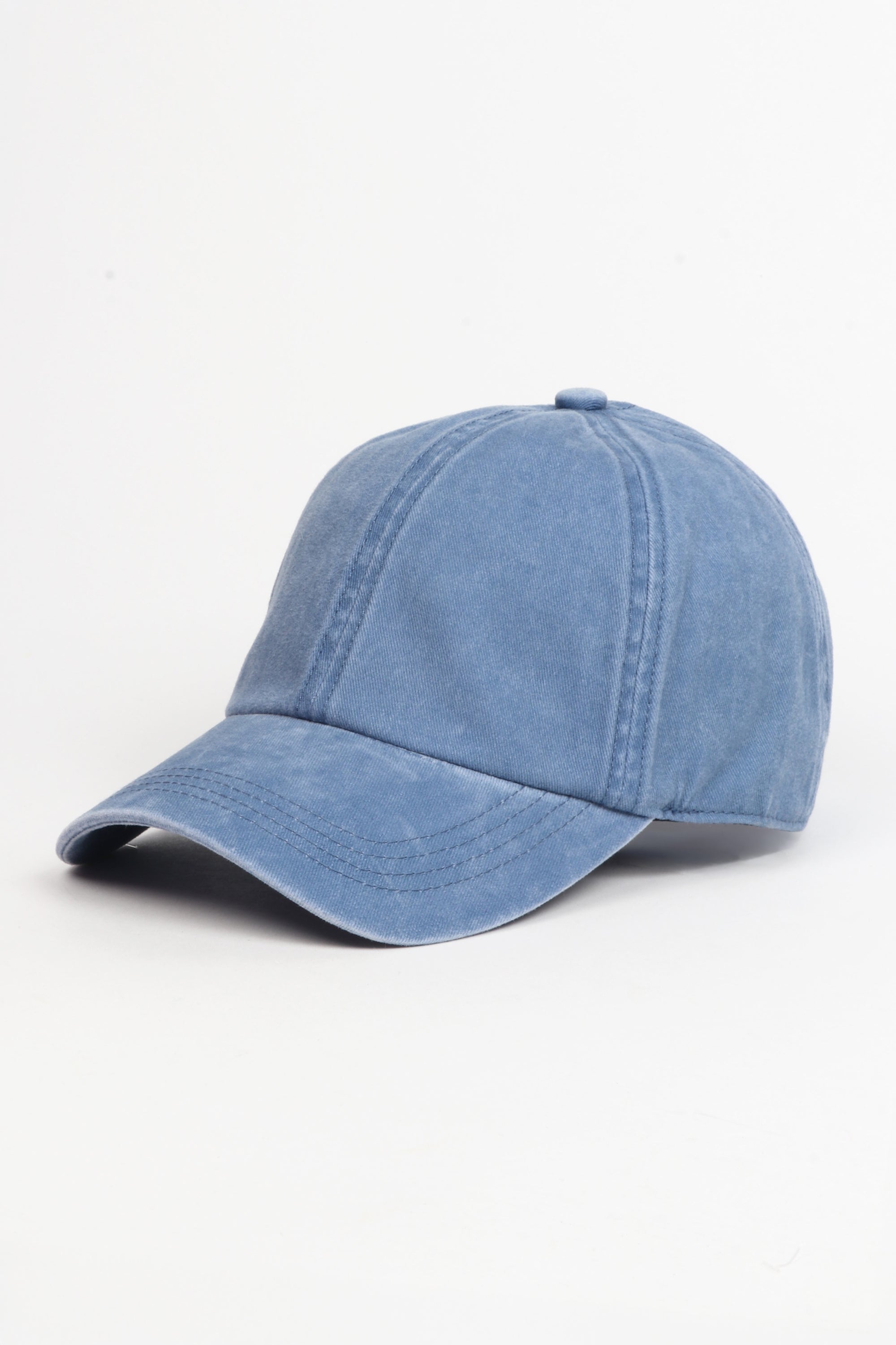 Washed Twill 6 Panel Baseball Cap