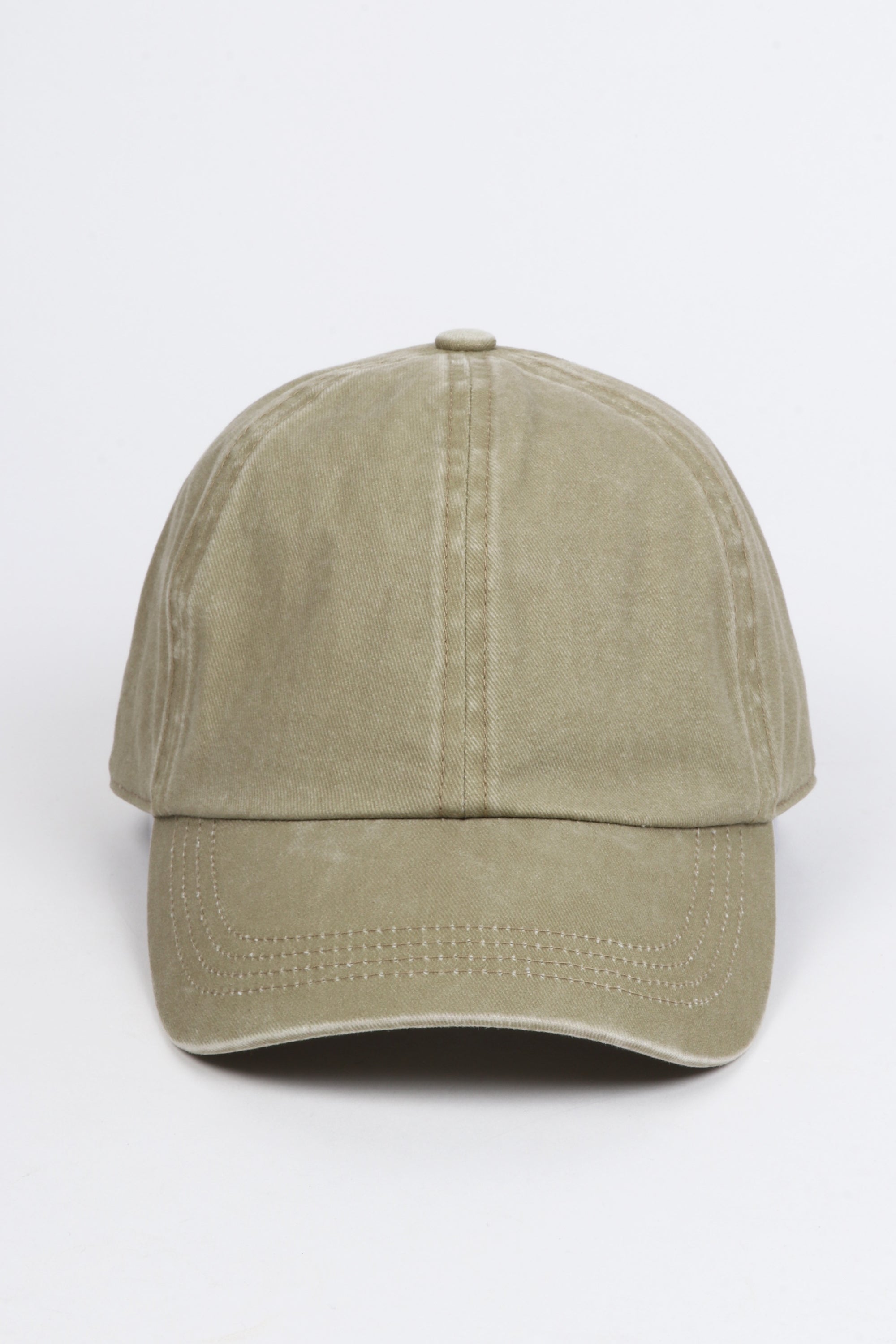 Washed Twill 6 Panel Baseball Cap