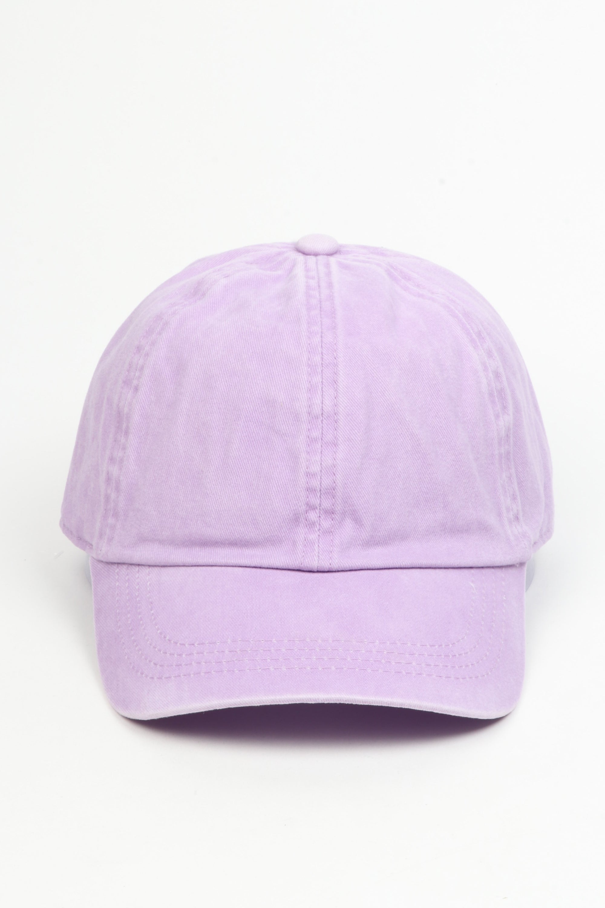 Washed Twill 6 Panel Baseball Cap