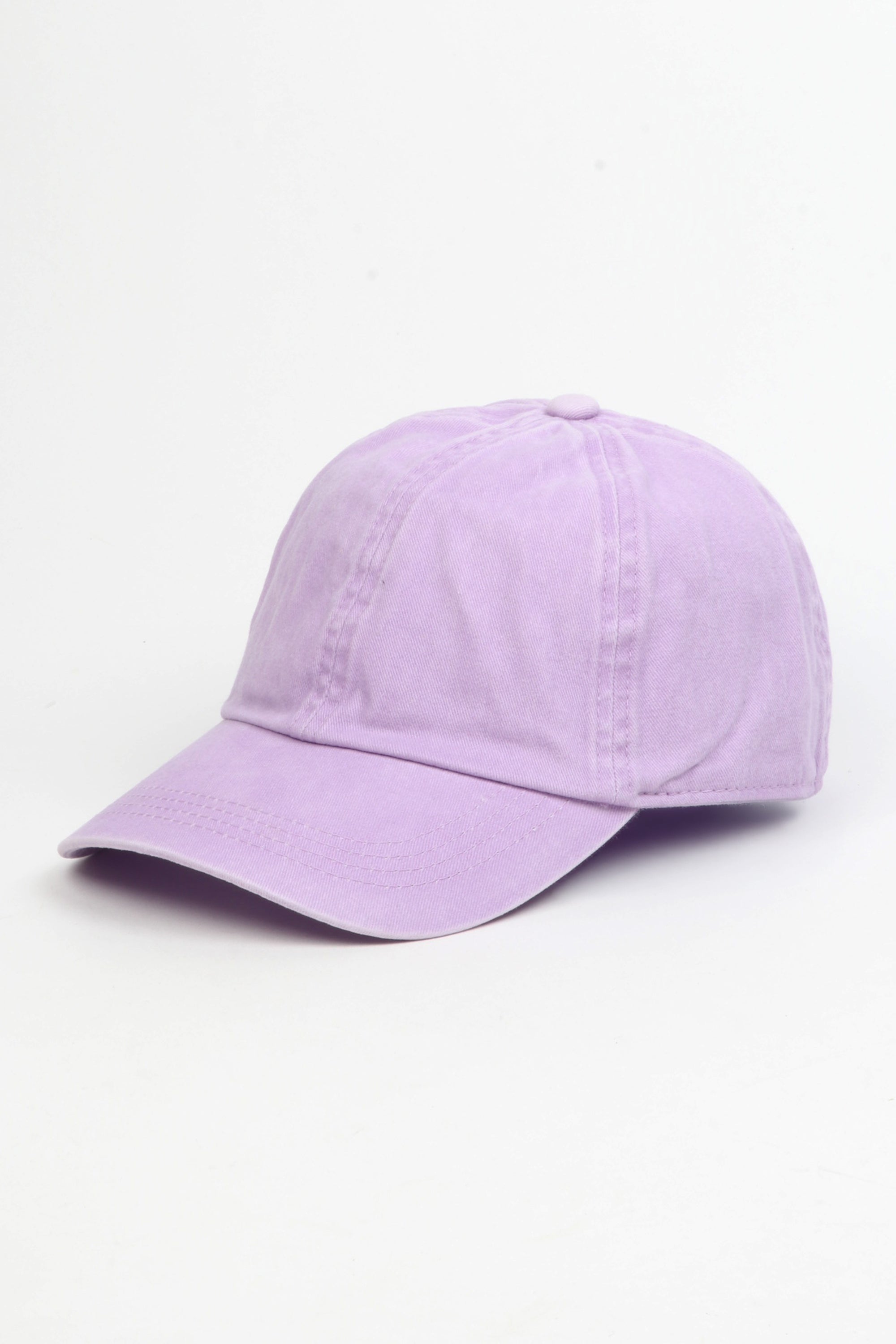 Washed Twill 6 Panel Baseball Cap