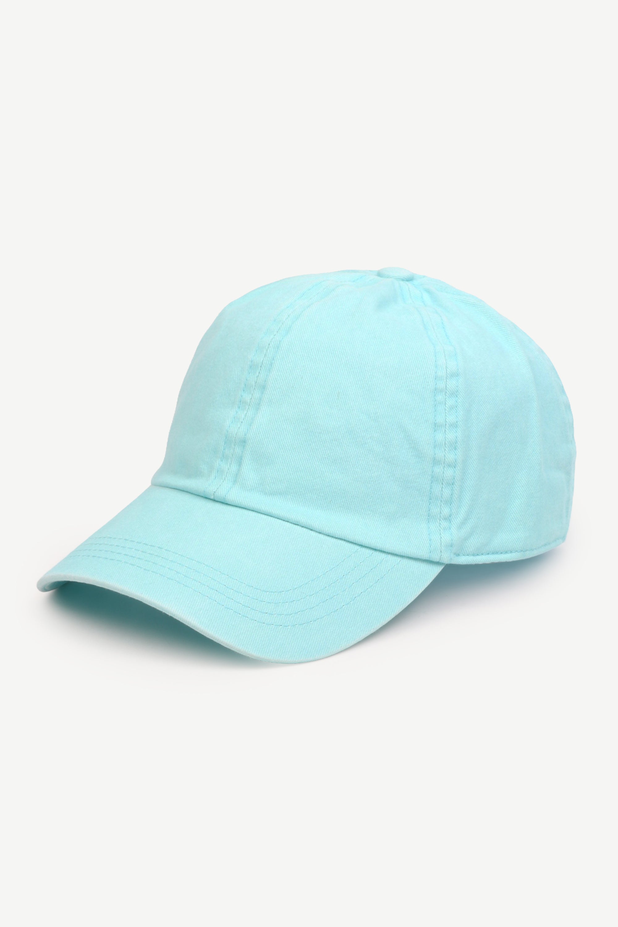 Washed Twill 6 Panel Baseball Cap