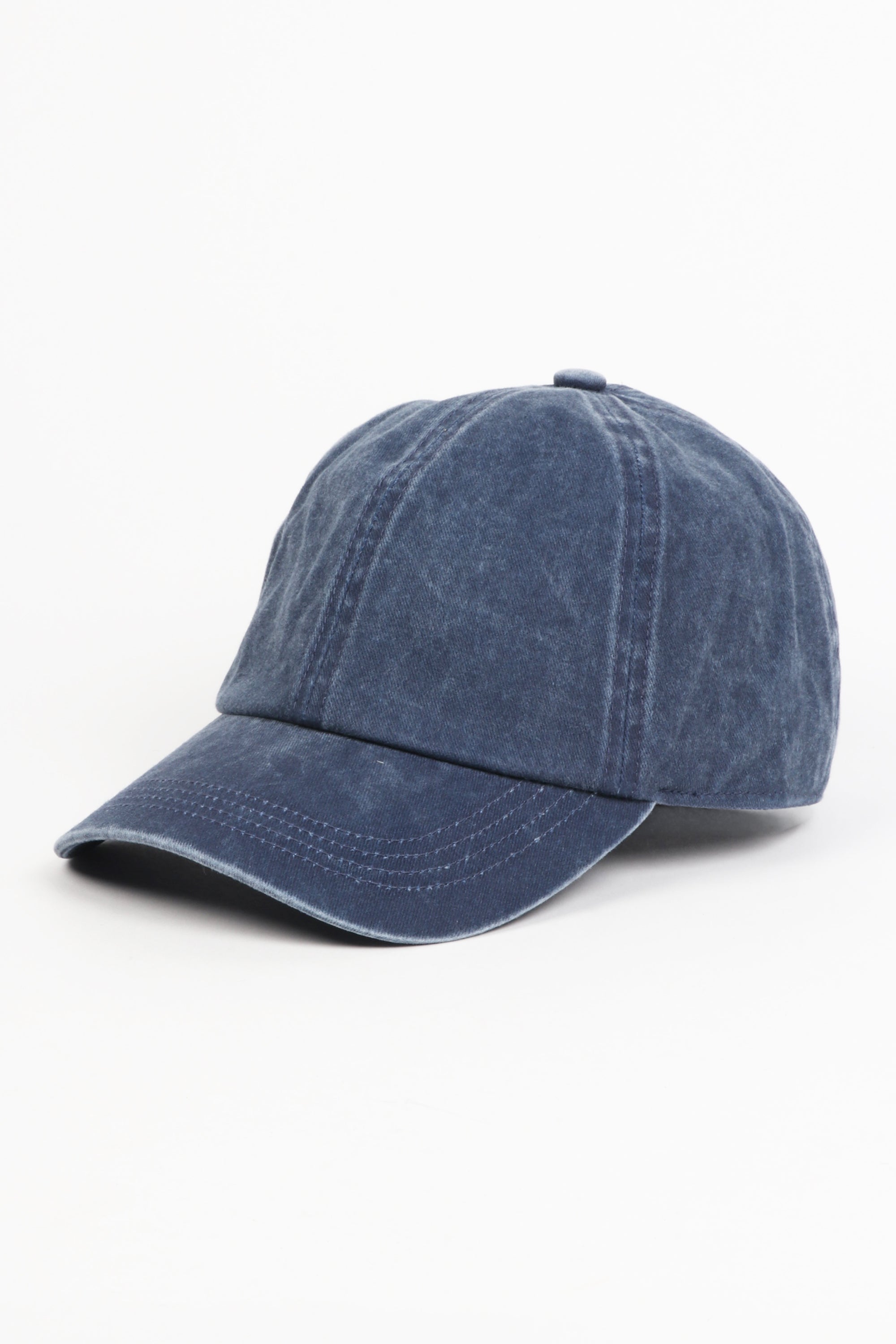 Washed Twill 6 Panel Baseball Cap