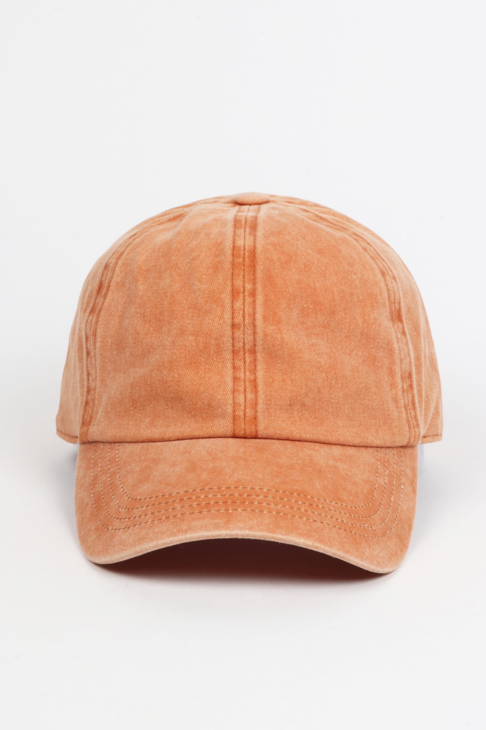 Washed Twill 6 Panel Baseball Cap