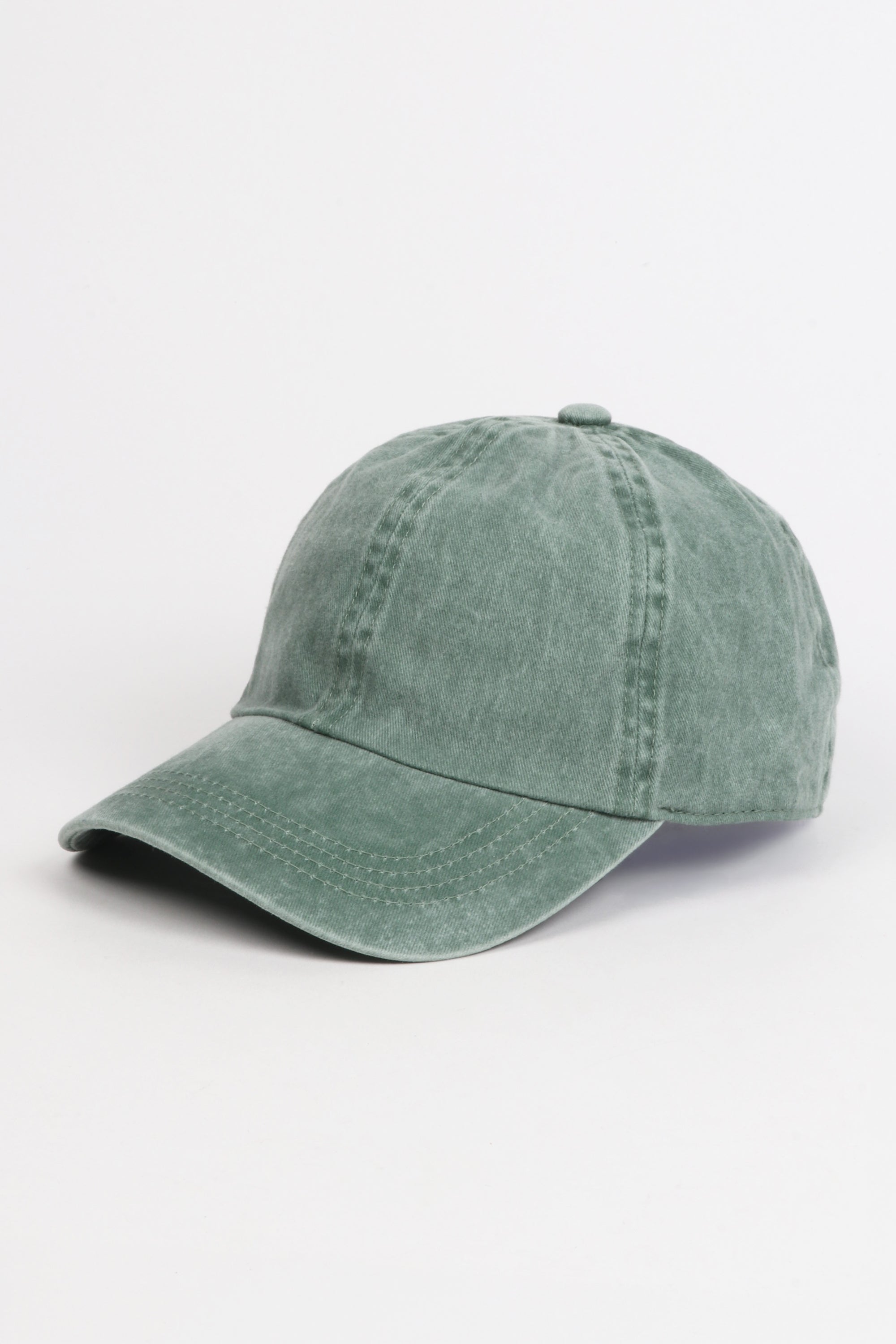 Washed Twill 6 Panel Baseball Cap