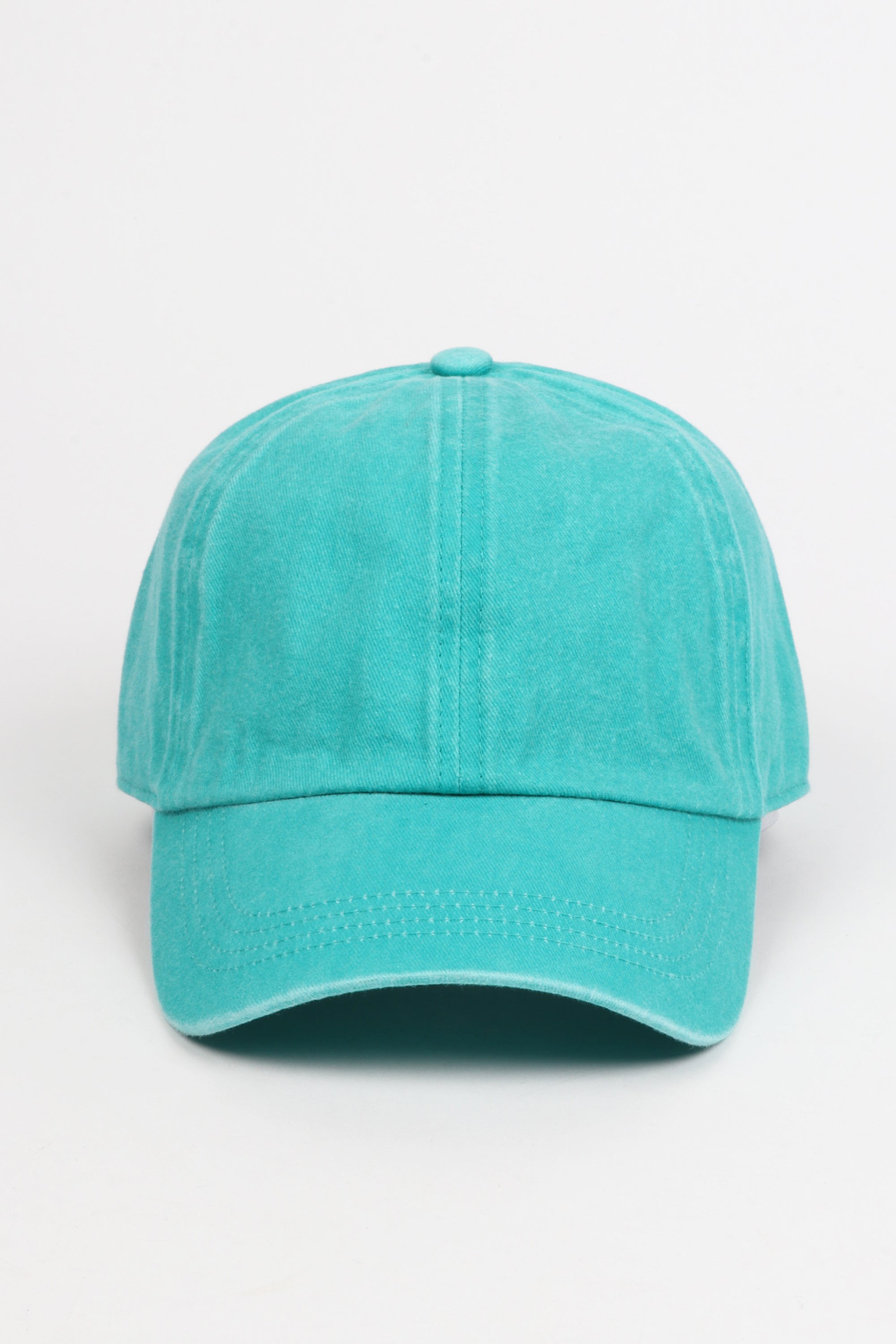 Washed Twill 6 Panel Baseball Cap