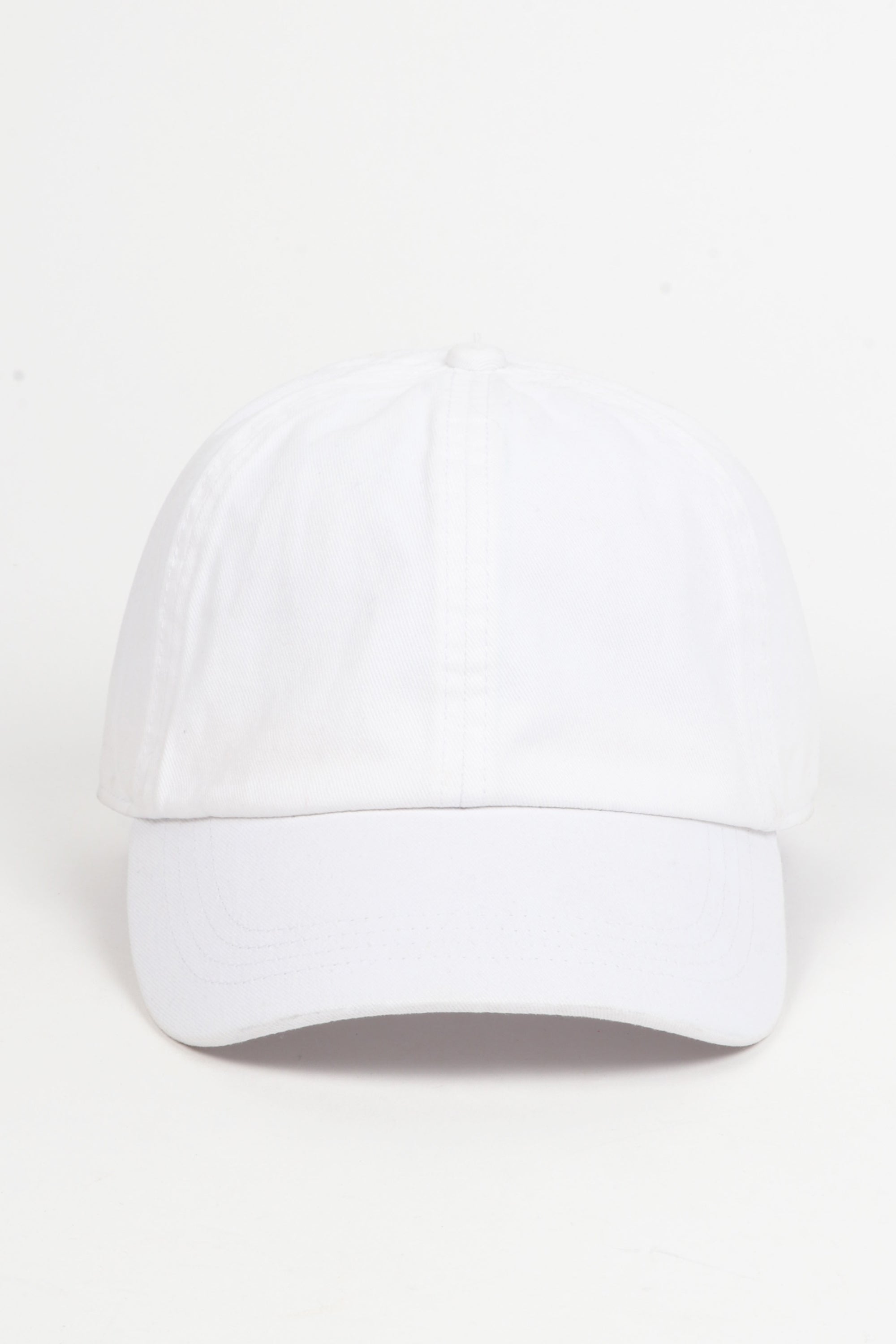 Washed Twill 6 Panel Baseball Cap