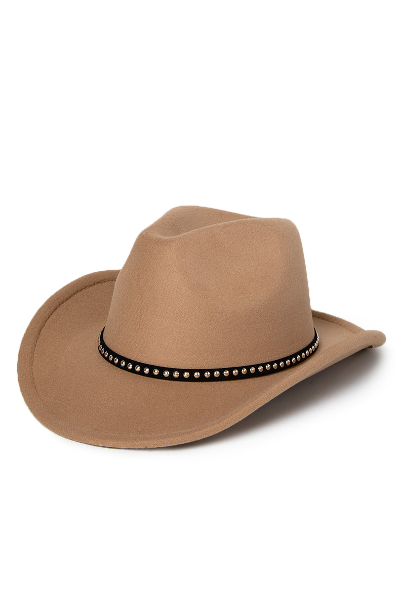 GWCB2274 - Trim Panama/Cowboy Felt Hat