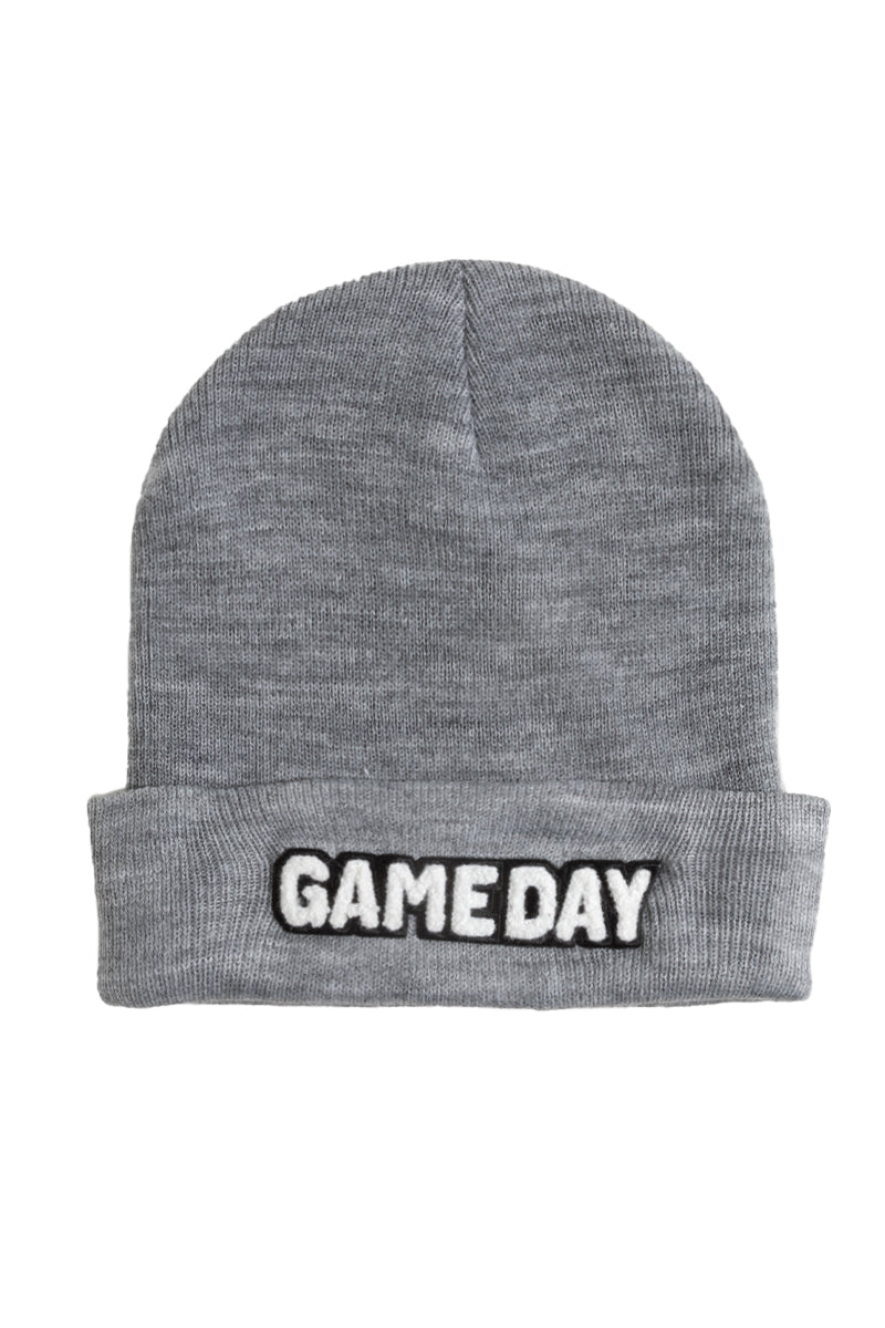 LBB2937 - GAME DAY Chenille Knit Beanie.