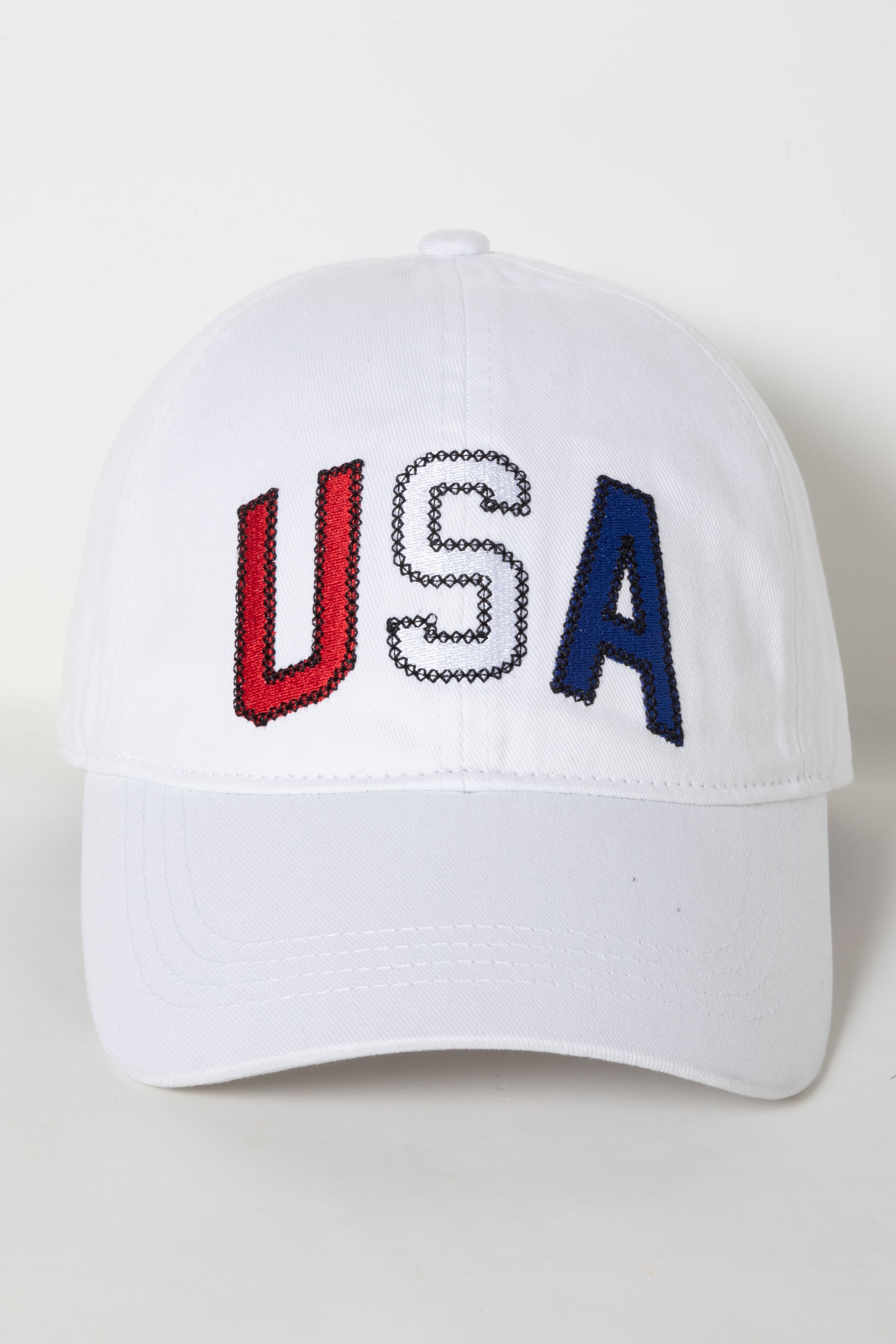 LCAP1282 - USA EMBROIDERED PIGMENT HAT