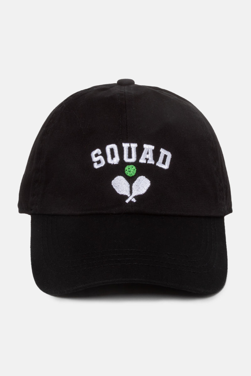 LCAP2561- Pickle Ball Squad Embroidery Baseball Cap
