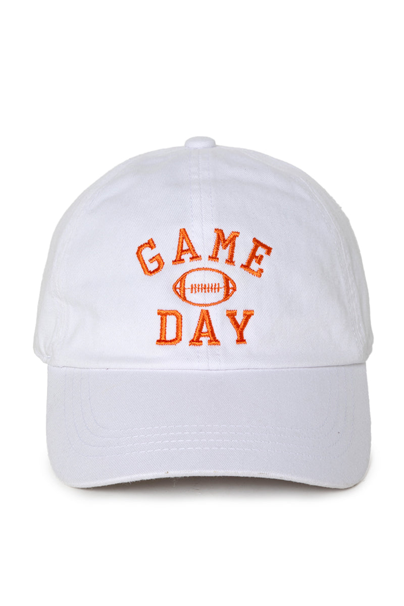 LCAP2997 - GAME DAY Washed 6 Panel Baseball Cap