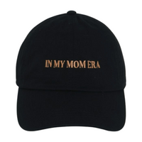 LCAP3229 - "IN MY MOM ERA" EMBROIDERED BASEBALL CAP