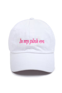 LCAP3300 - In My Pink Era Embroidered Baseball Cap