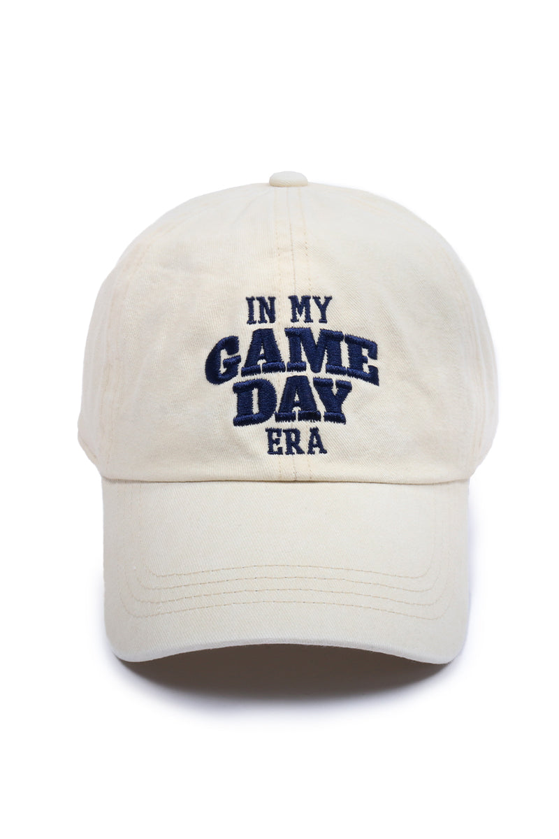 LCAP3314 - In My Gameday Era Embroidered Baseball Cap