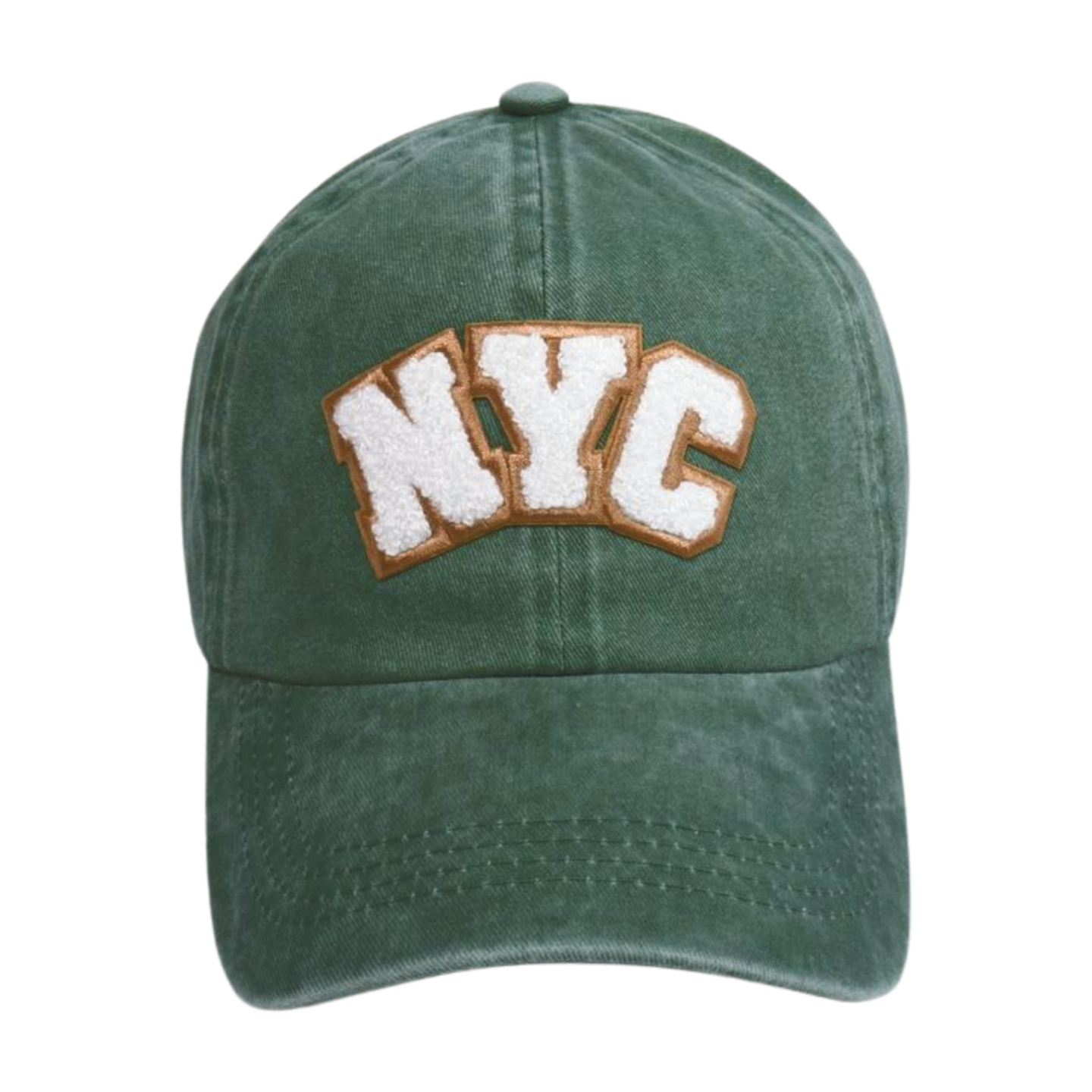 LCAP3412 - NYC CHENILLE PATCH BASEBALL CAP