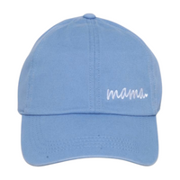 LCAP3430 - MAMA ON SIDE EMBROIDERED BASEBALL CAP