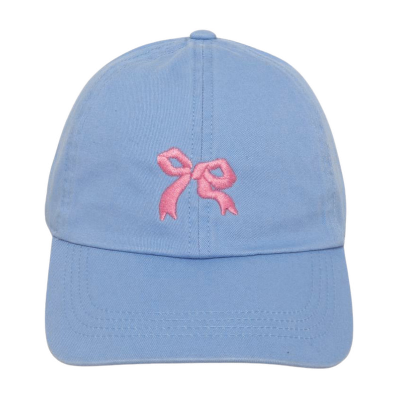 LCAP3621 - SMALL BOW EMBROIDERED ON COTTON HAT