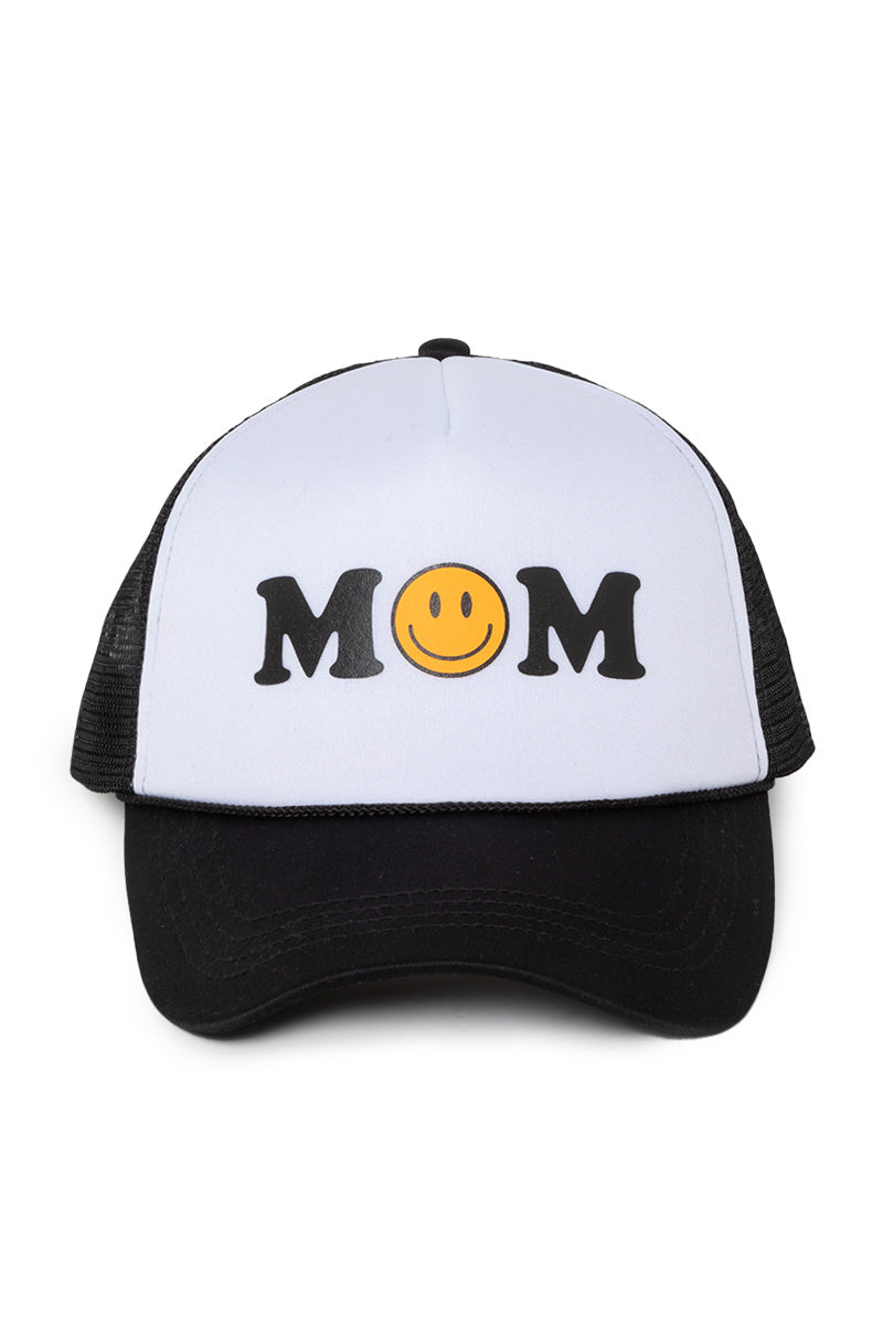LCAPM2048 - Smiley Mom Trucker hat – David and Young Wholesale