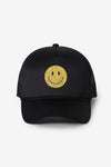 FWCAPM2213 - SMILEY Face Glitter Trucker hat