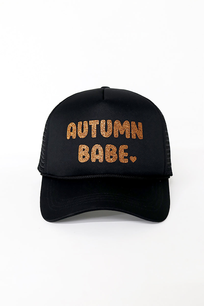 LCAPM2356 - Autunm Babe Mesh Back Trucker Hat