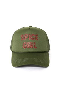 LCAPM2357 - Spice Girl Mesh Back Trucker Hat